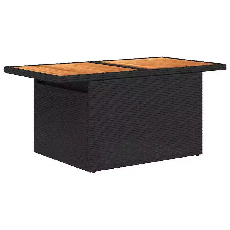 vidaXL Set divani da giardino in rattan PE Piedini regolabili