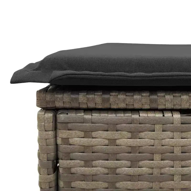 Set Divani da Giardino vidaXL con Cuscini in Polirattan e Acacia
