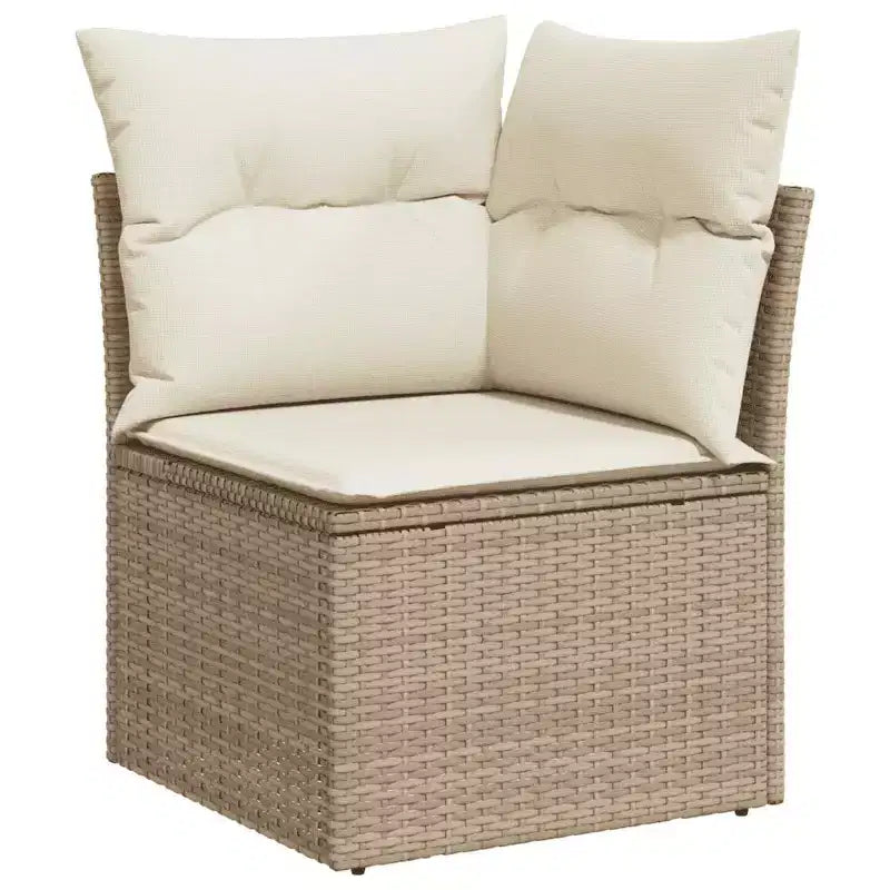 vidaXL Set Divani da Giardino Modulari con Cuscini - Mobili in Polyrattan