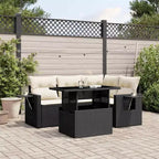 vidaXL Set Divani da Giardino Modulari con Cuscini - Mobili in Polyrattan