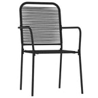 vidaXL Set da pranzo da giardino Set da esterno Tavolo e sedie da giardino