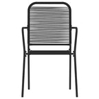 vidaXL Set da pranzo da giardino Set da esterno Tavolo e sedie da giardino