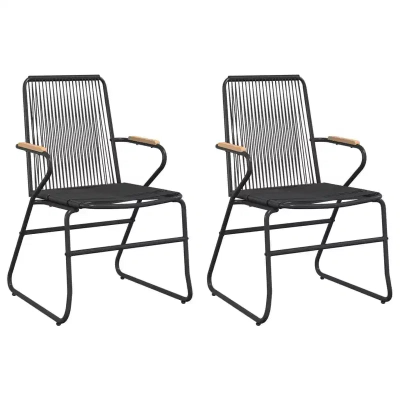 vidaXL Elegante set da pranzo da esterno con vetro temperato