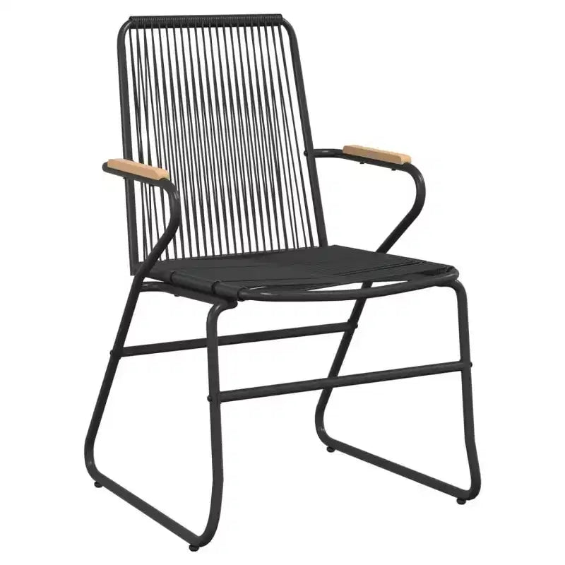vidaXL Elegante set da pranzo da esterno con vetro temperato