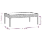 vidaXL Set Salotto da Giardino 16 pz