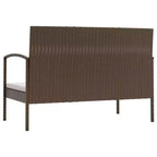 vidaXL Set Salotto da Giardino 16 pz