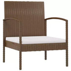vidaXL Set Salotto da Giardino 16 pz