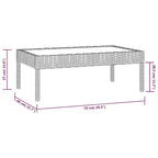 vidaXL Set Salotto da Giardino 16 pz