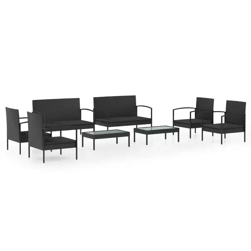 vidaXL Set Salotto da Giardino 16 pz