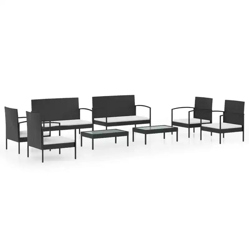 vidaXL Set Salotto da Giardino 16 pz