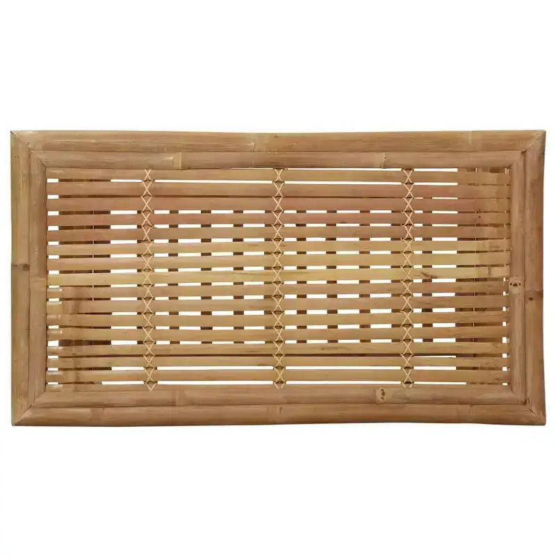 vidaXL Set Salotto da Giardino Sezionale da Esterno con Cuscini in Bambù