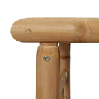 vidaXL Set Salotto da Giardino Sezionale da Esterno con Cuscini in Bambù