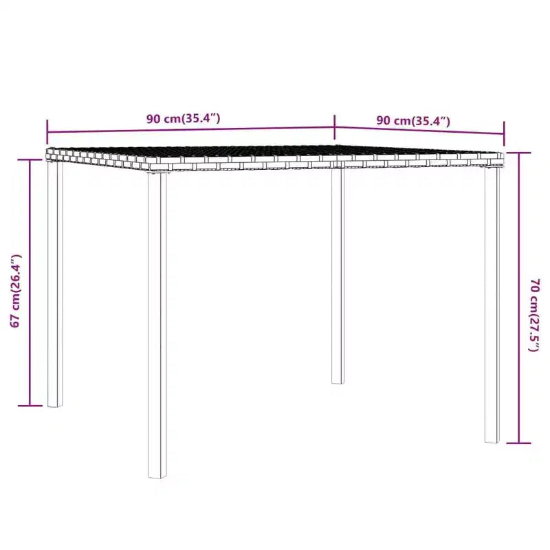 vidaXL Set da pranzo da giardino con cuscini, set per conversazione in 2 pezzi, rattan sintetico