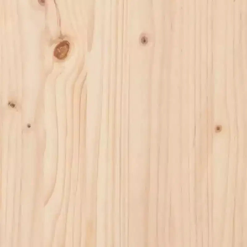 vidaXL Set divano da giardino in legno naturale di pino massiccio