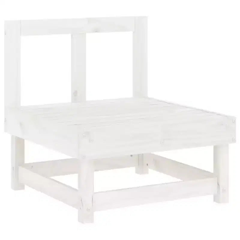 vidaXL Salotto da Giardino Set Mobili da Esterno in Pino Massello