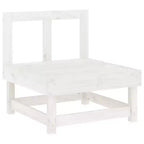 vidaXL Salotto da Giardino Set Mobili da Esterno in Pino Massello