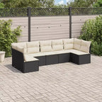 vidaXL Divano da Giardino Modulare con Cuscini in Vari Colori