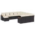 vidaXL Outdoor Sofa Set with Cushions in Various Colors