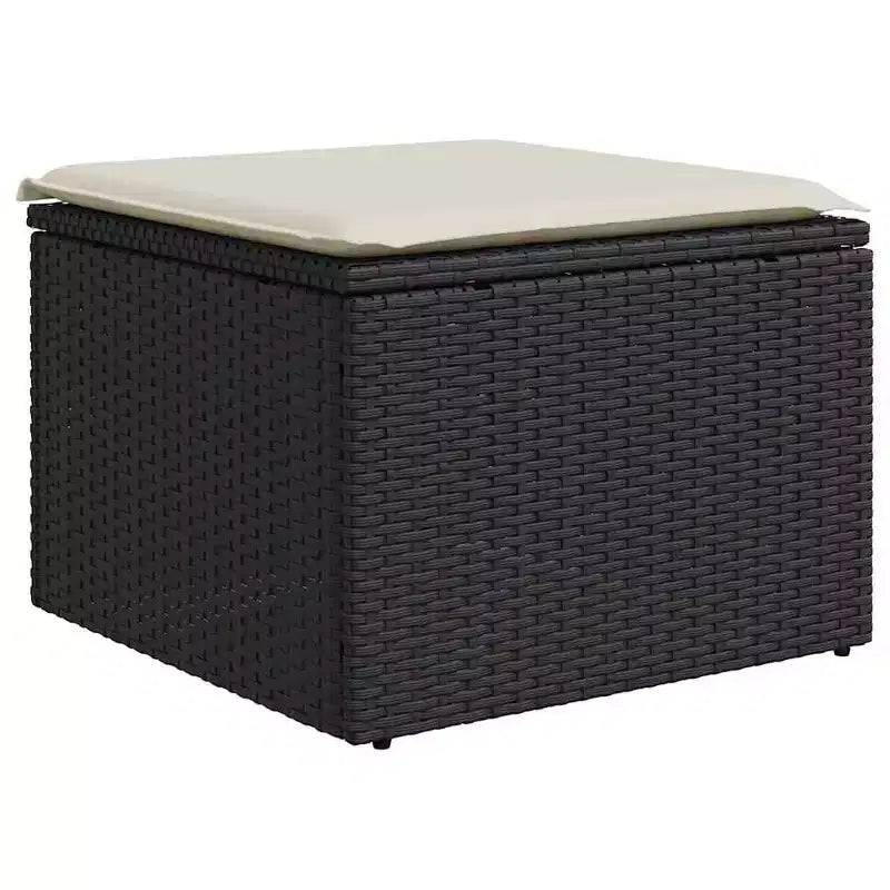 vidaXL Set divano modulare da giardino con cuscini