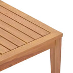 Christopher Knight Home Phachara Set da 4 Pezzi da Patio Moderno in Legno di Acacia con Cuscini e Tavolo a Doghe