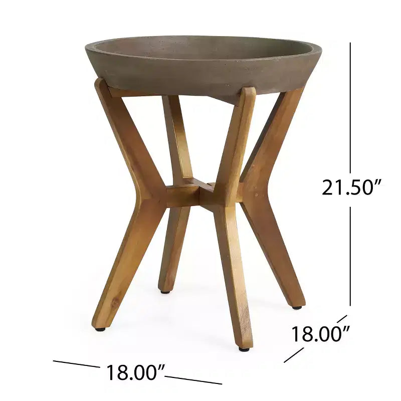 Christopher Knight Home Kenji Modern 3 Piece Acacia Patio Sunlounge with Wicker Armrest and Side Table Set