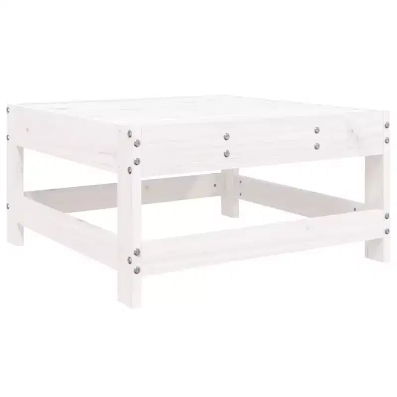 vidaXL Salotto da Giardino Legno naturale Legno massello di pino 7 Pezzi Modulare