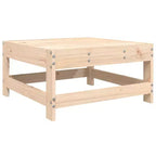 vidaXL Salotto da Giardino Legno naturale Legno massello di pino 7 Pezzi Modulare