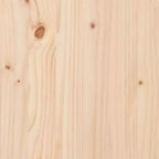 vidaXL Salotto da Giardino Legno naturale Legno massello di pino 7 Pezzi Modulare