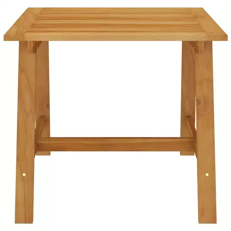 vidaXL Dining Set Black Solid Acacia Wood Medium Removable Covers