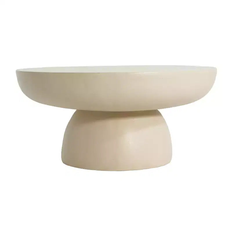 Set da conversazione da patio Christopher Knight Home Kara a 4 pezzi in legno di acacia con tavolo in cemento leggero