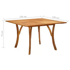 vidaXL Set da pranzo Nero, Grigio scuro
