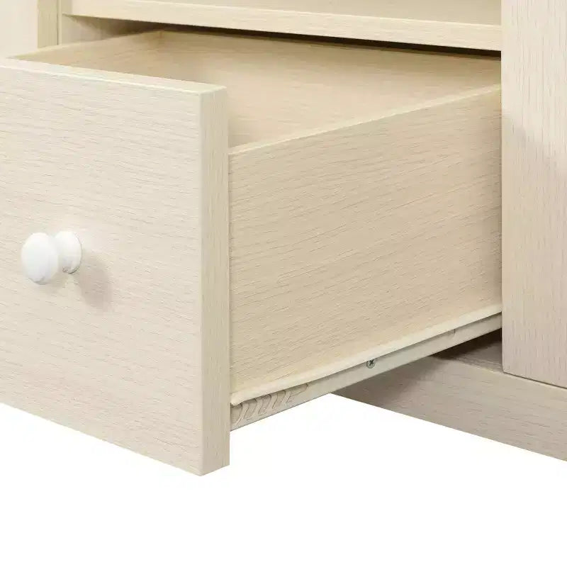 Mobile porta TV con vetrine e ripiani portaoggetti per TV fino a 65"