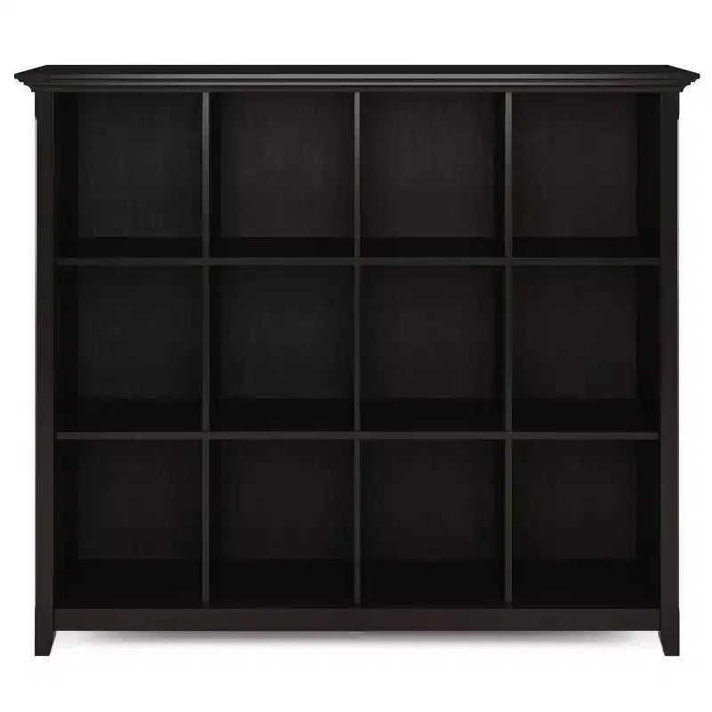 Libreria con 12 cubi da 48" in marrone Hickory