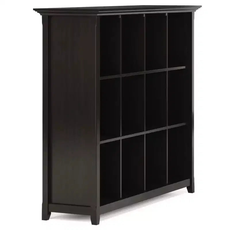 Libreria con 12 cubi da 48" in marrone Hickory