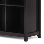 Libreria con 12 cubi da 48" in marrone Hickory