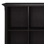 Libreria con 12 cubi da 48" in marrone Hickory