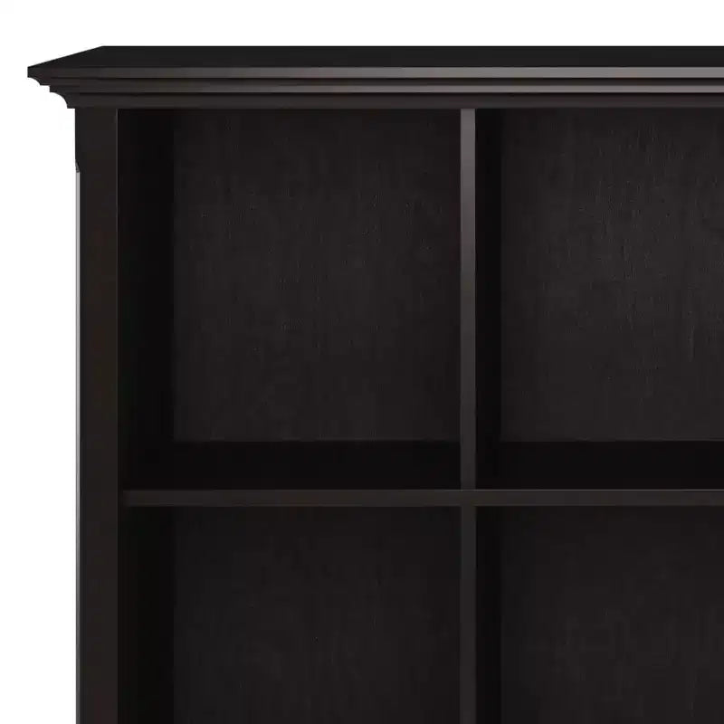 Libreria con 12 cubi da 48" in marrone Hickory