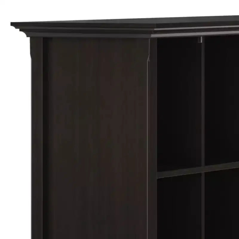 Libreria con 12 cubi da 48" in marrone Hickory