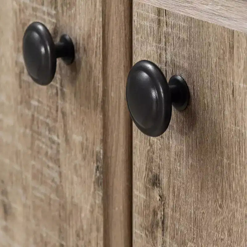 Mobile contenitore a 4 ante con finitura rovere