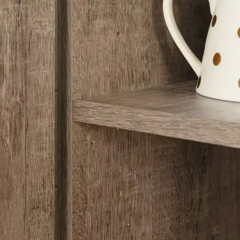 Mobile contenitore a 4 ante con finitura rovere