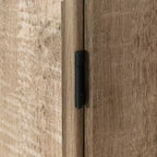 Mobile contenitore a 4 ante con finitura rovere
