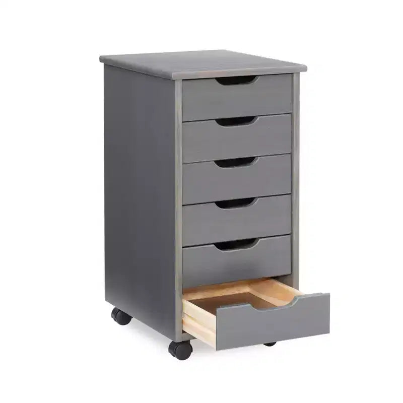 Carrello contenitore a 6 cassetti con rotelle