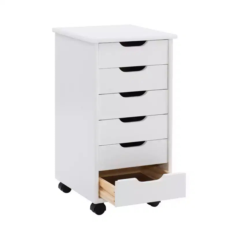 Carrello contenitore a 6 cassetti con rotelle
