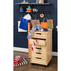Carrello contenitore a 6 cassetti con rotelle