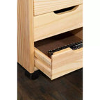 Carrello contenitore a 6 cassetti con rotelle
