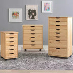 Carrello contenitore a 6 cassetti con rotelle