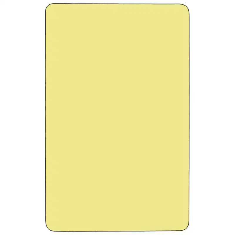 Tavolo per attività rettangolare 24"L x 48"P con gambe regolabili