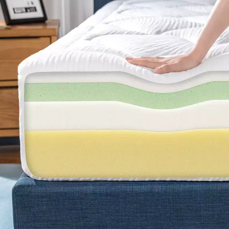 Materasso in memory foam da 10 pollici per letto singolo