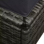Set di divani Outsunny a 6 pezzi in rattan PE da esterno, set di mobili da conversazione componibili in vimini per patio con cuscini e tavolino da caffè