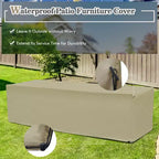 Costway Set Mobili da Giardino in Rattan 8 Pezzi Salvaspazio con Cuscini Neri/Turchesi/Blu Scuro